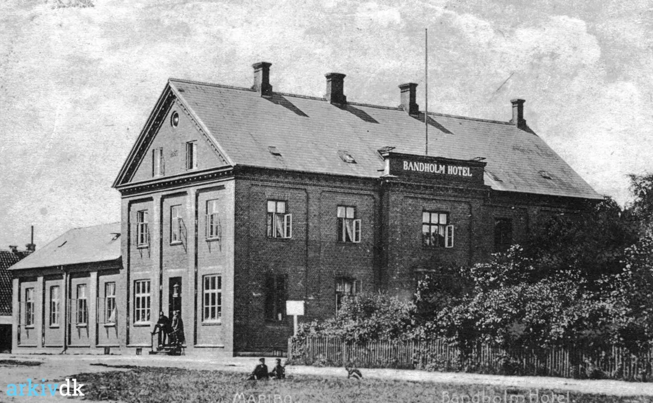 Historisk billede af Bandholm Hotel